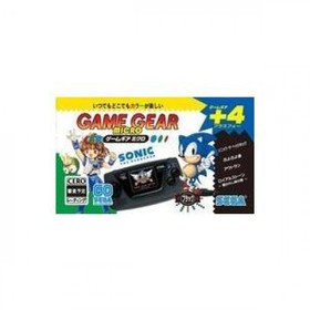 Sega Game Gear Micro Black Console HCV-3276 Japan Exclusive 4 Games From Japan