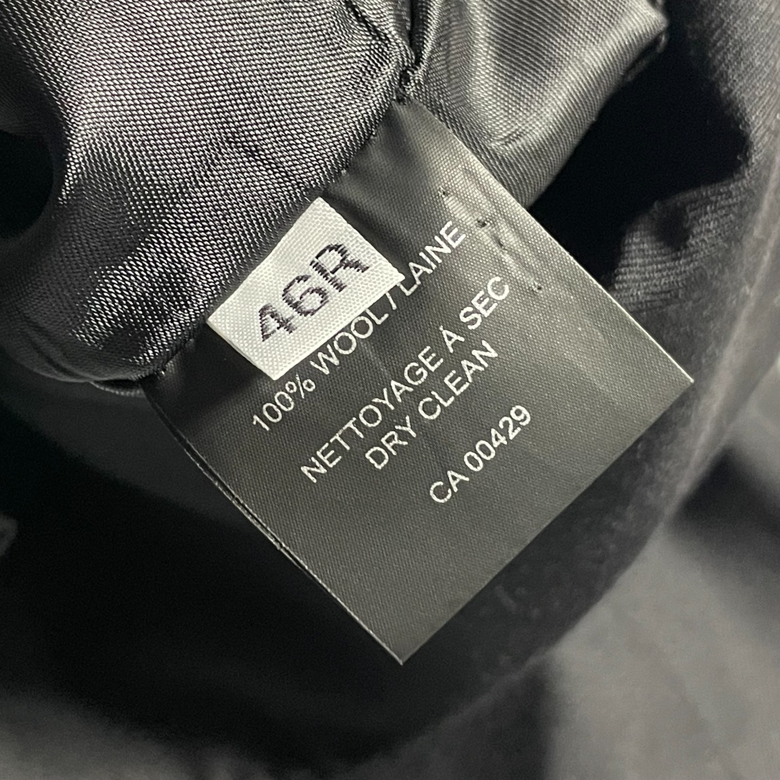 Peter Millar Canada Solid Black Wool Jacket Blaze… - image 13