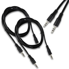 Fenzer 2 Pack AUX Cable, (6.6ft/2m, Hi-Fi Sound) 3.5mm TRS Auxiliary 6.6ft/2m 