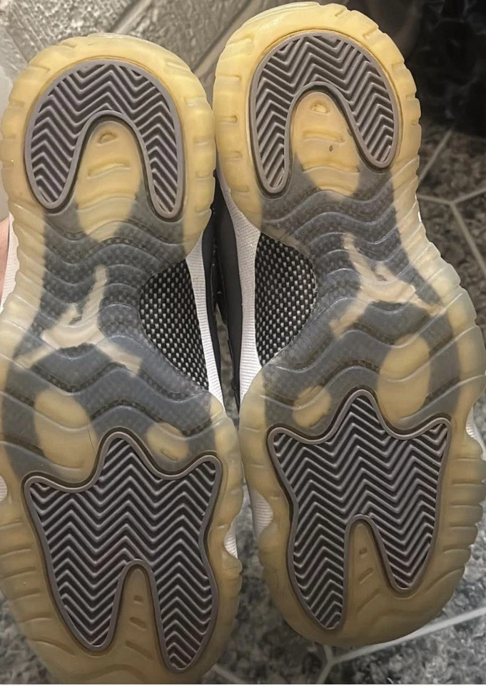 Air Jordan 11 Cool Grey Retro Sneakers Size 4.5Y GS High Top 2021 - Image 3 of 3