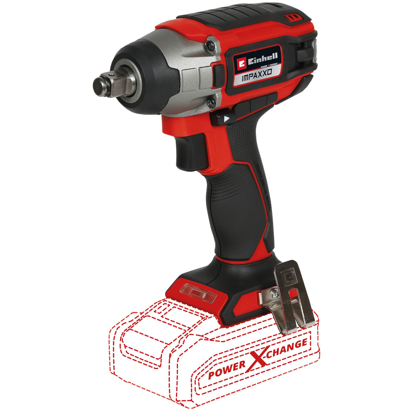 Einhell Professional Men's Light Impaxxo 18/230 18V Cordless Brushless 1/2" Impact Wrench - Image 5