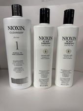 Nioxin System 1 Cleanser Shampoo 33 oz  2 Scalp Therapy Conditioner 16.9 Oz