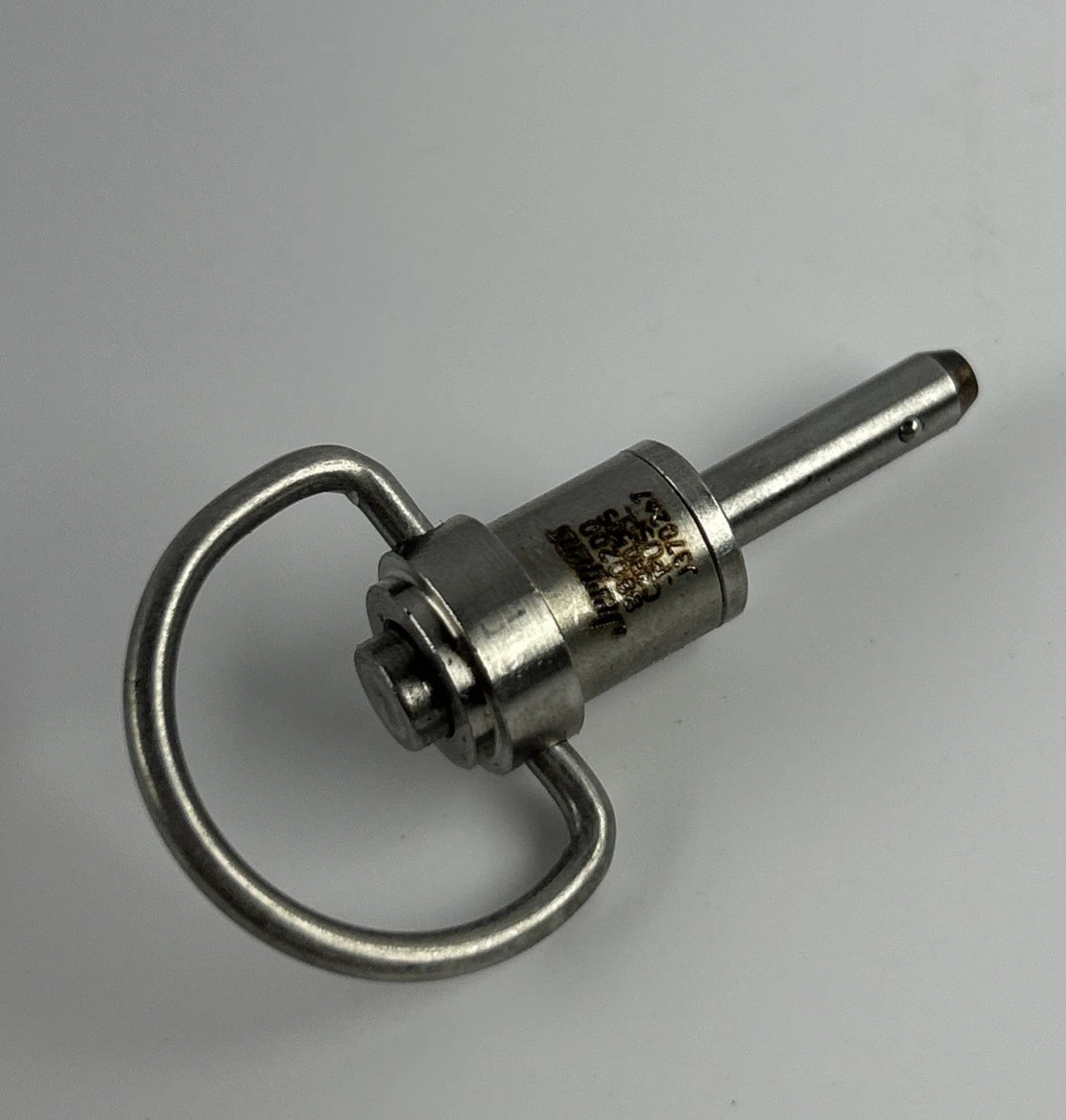 Jergens 880200 Quick Release Pin 3/16 Inch Ring Handle Stainless Steel photo 1