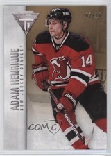 2013-14 Panini Titanium Retail Gold 7/10 Adam Henrique #1 0f2