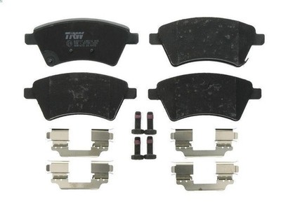 Brake Pad Set, disc brake TRW GDB1673 FIAT SEDICI (189_) 2 2006-2014