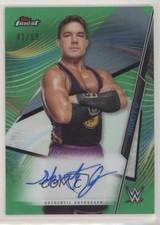 2020 Topps Finest WWE Finest Auto Green Refractor 41/99 Shorty G #A-SG Auto no9