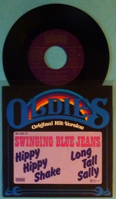 2x SWINGING BLUE JEANS - HIPPY HIPPY SHAKE + GOOD GOLLY MISS MOLLY - MINT