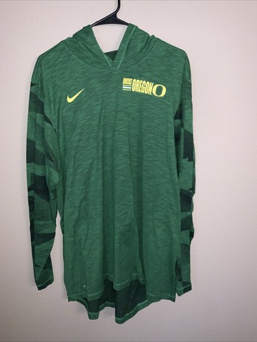Nike Oregon Ducks Shirt XL Football Player Long Sleeve Team Issued Dri-Fit