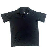 Nike Dri Fit Polo Xl Black