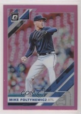 2019 Panini Donruss Optic Pink Prizm Mike Foltynewicz #135 0t2