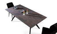 Ausziehbarer Esstisch Esszimmertisch KüChentisch Holz Schwarz Tisch