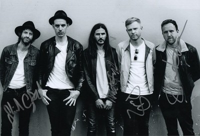 THE TEMPERANCE MOVEMENT - original signiertes Großfoto 20 x 30 cm Autogramm
