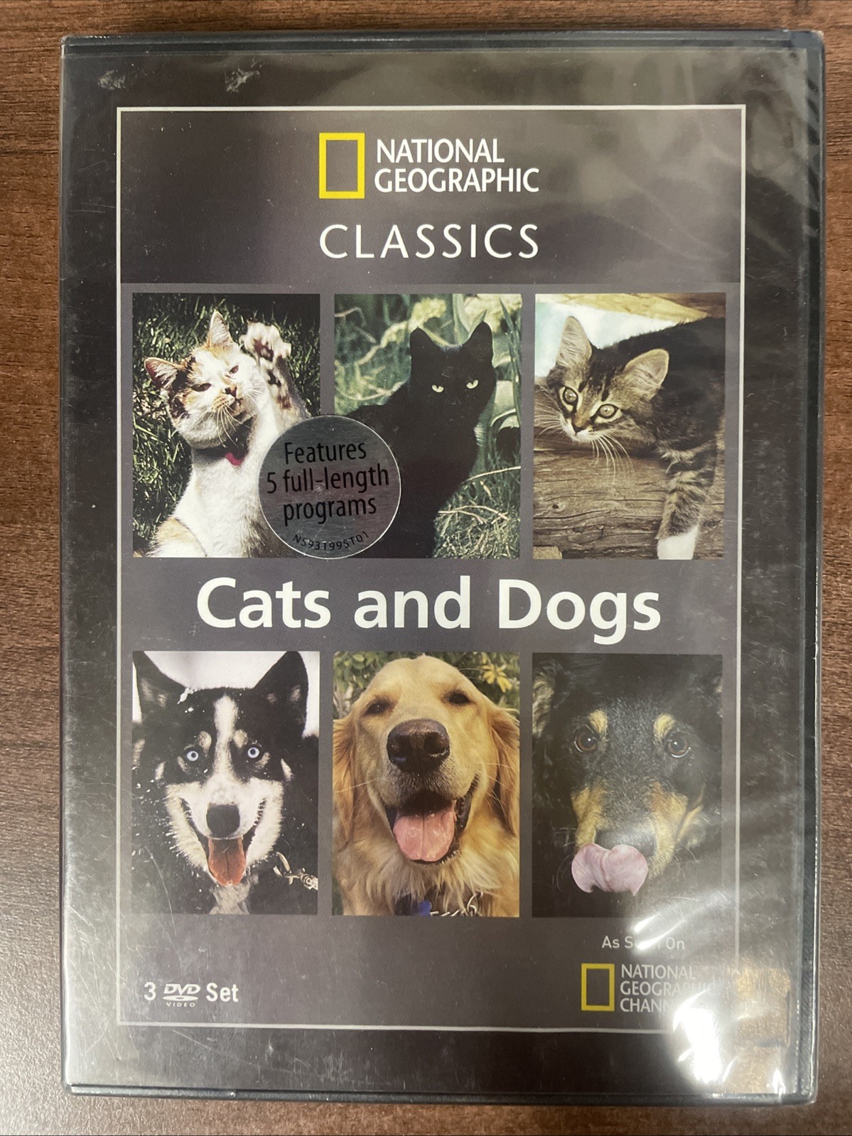 Cats and Dogs (National Geographic Classics DVD 2011) NEW Sealed - Region 1 US