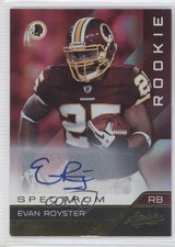 2011 Panini Absolute Memorabilia Rookie Spectrum Gold /299 Evan Royster Auto 0m0