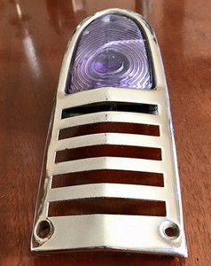 1951 Chevrolet Parking Light Assembly Grille Bucket Lens Right Hand Reproduction