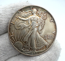 USA 1 One Dollar Liberty Oncia 1986 - Argento Silver