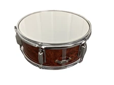 12 x 5 inches Professional Snare Drum /Brown glossy finish/New