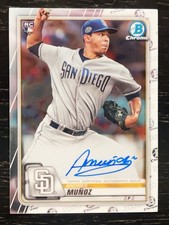 2020 Bowman Chrome Rookie Autographs Andres Munoz MINT CRA-AM