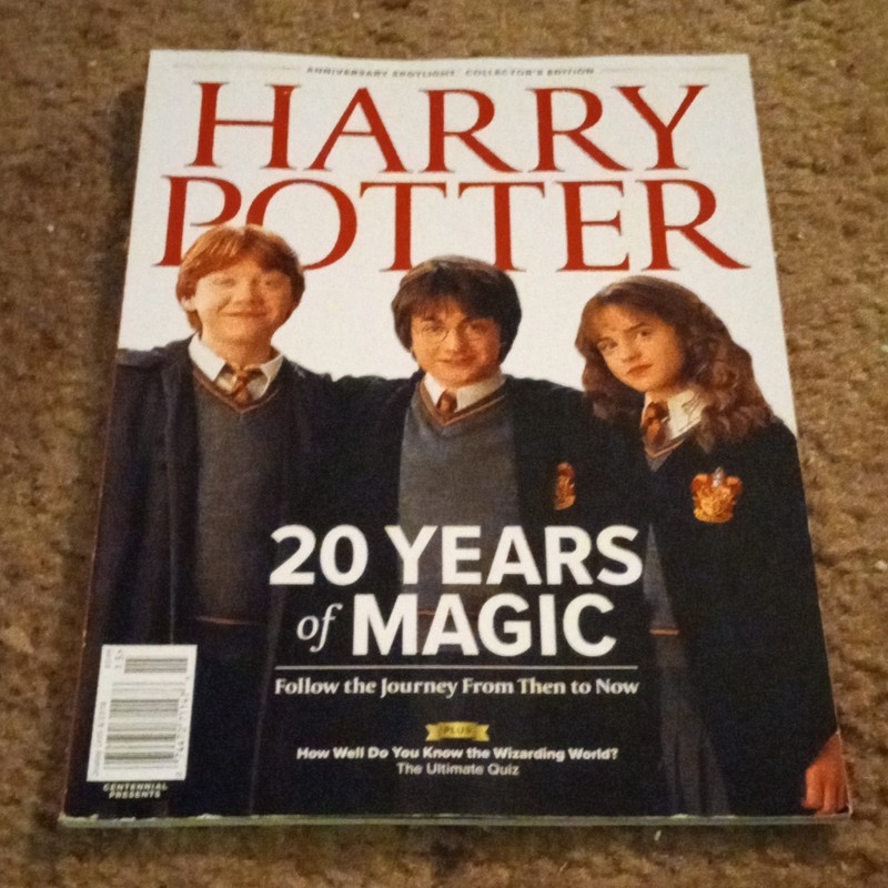 Centennial Presents Harry Potter Collector's Edition Anniversary Issue 15 July …