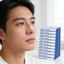 100 Nasal Strips Breathe Better Reduce Stop Snoring Sleep Apnea, Right Aid
