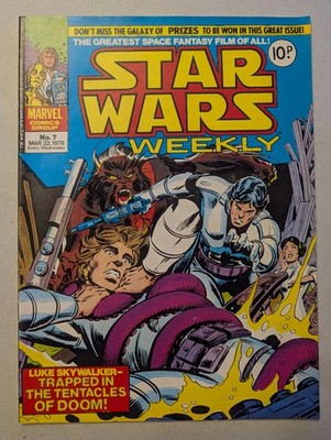 Star Wars Weekly No 7, March 22nd 1978, Marvel UK