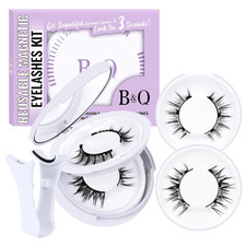Reusable Magnetic Lashes for Natural Look, Easy Applicator Included