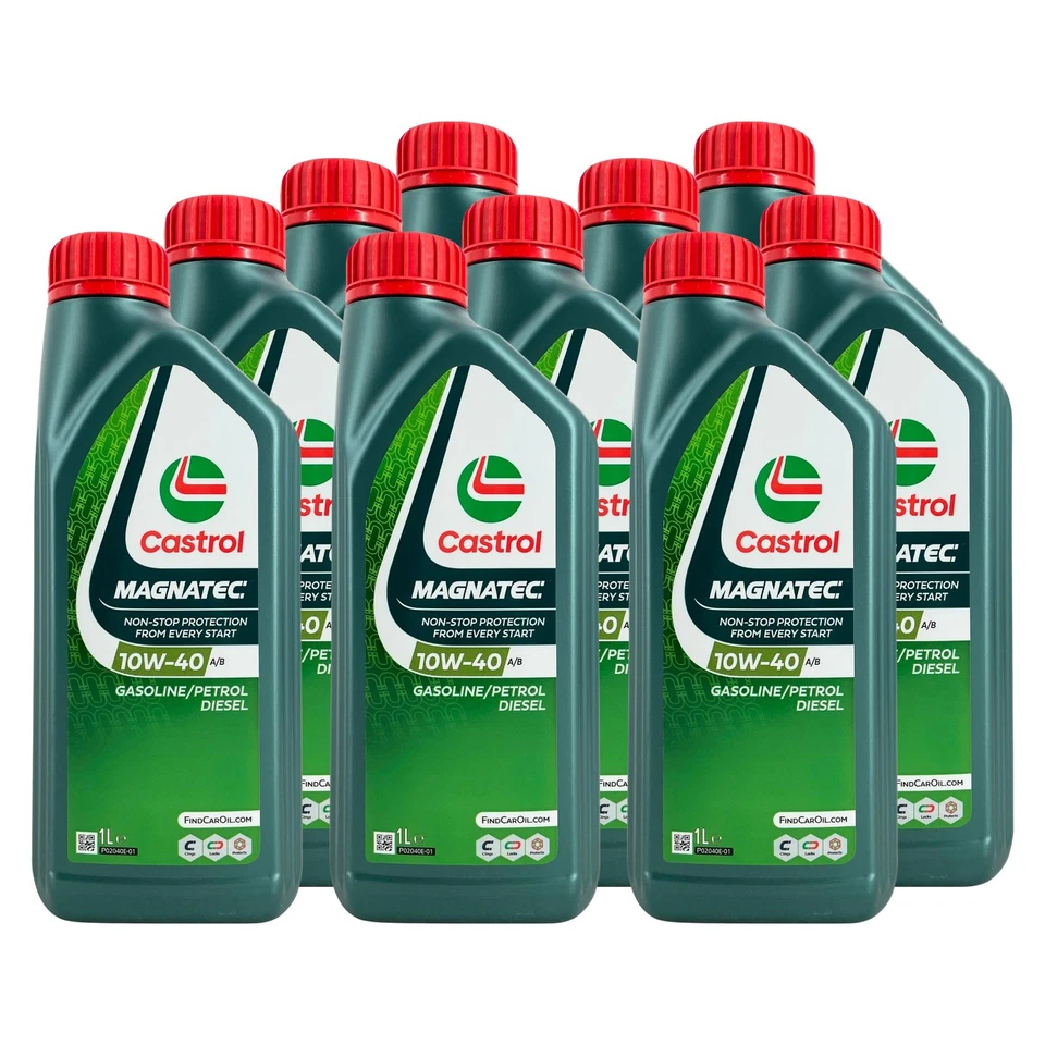 10x1 Liter Castrol Magnatec 10W-40 A/B Motoröl VW 501 01 VW 505 00 ACEA A3/B4 - Bild 1 von 1
