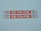 Replacement ESSO EXTRA PETROL labels pair for Matchbox Lesney 74b Daimler Bus