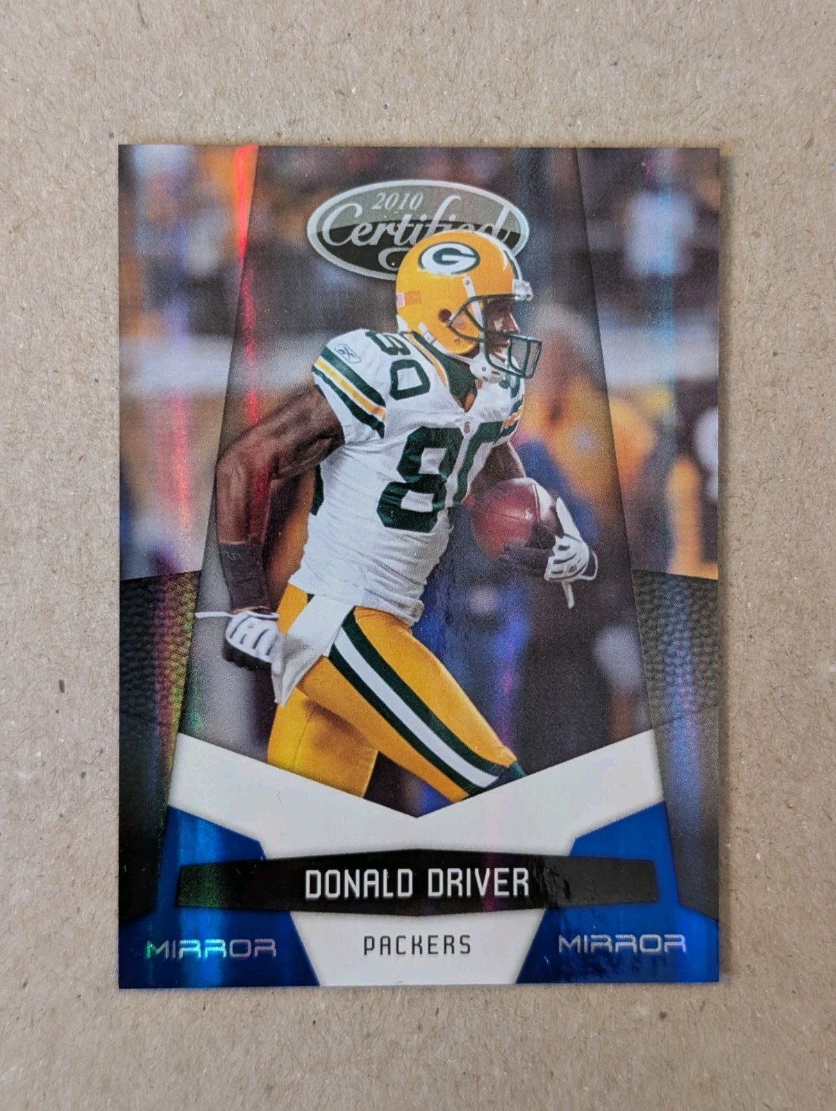 2010 Certified - Donald Driver #52 Platinum Blue /100