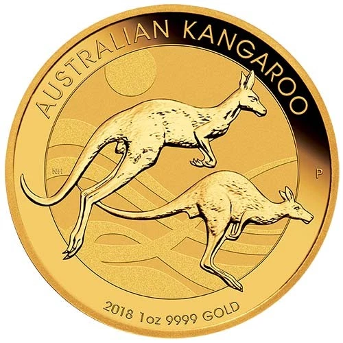 2018 Australian Gold Kangaroo 1 oz — photo from the most recent tracked eBay sale