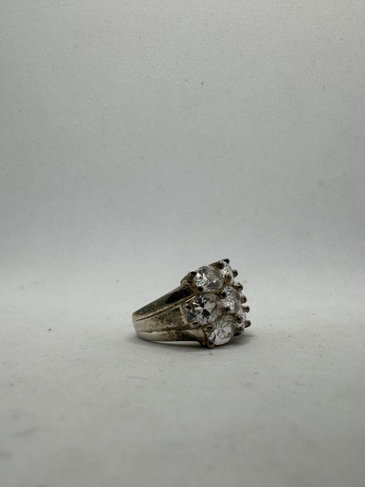 ::925 SILVER RING SOLID °SIZE 51° ELEGANT JEWELLE… - image 5