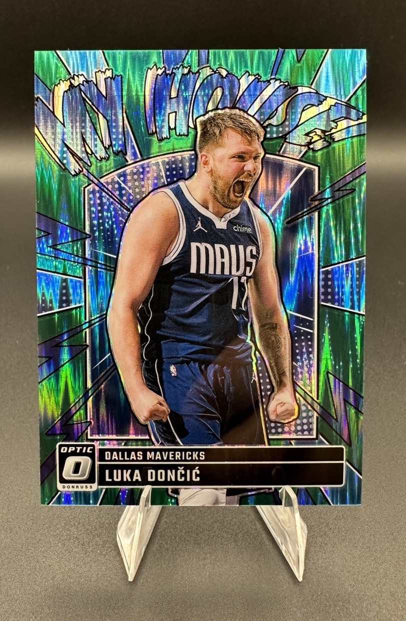 2024-2025 Panini Donruss Optic Luka Doncic My House Green Shock /149 #14