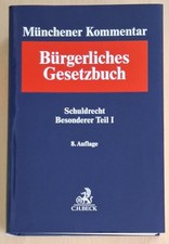 Münchener Kommentar BGB Schuldrecht Besonder...