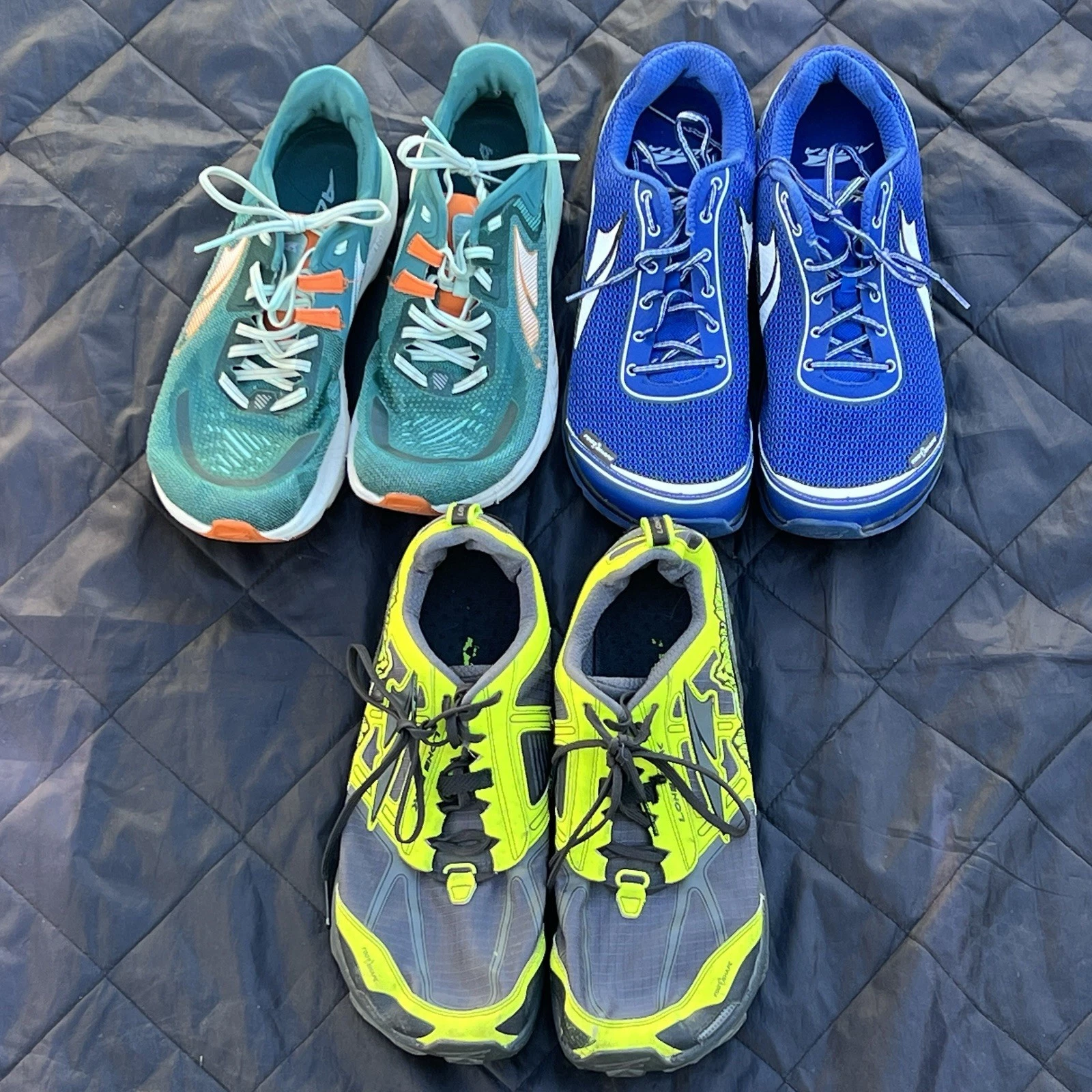 Mens Altra Shoe Lot! Minimalist Trail Running Style Shoes, Size 9.5, 11.5 And 12
