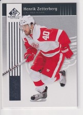 2011-12 SP Game Used #29 Henrik Zetterberg