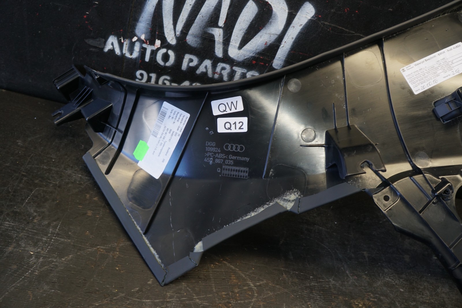 Audi R8 2017-2023 REAR+LEFT Quarter panel trim
