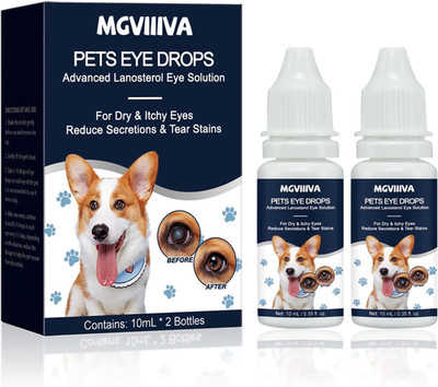 Dog & Cat Cataract Eye Drops & Infection Treatment   Vet-Recommended Formula