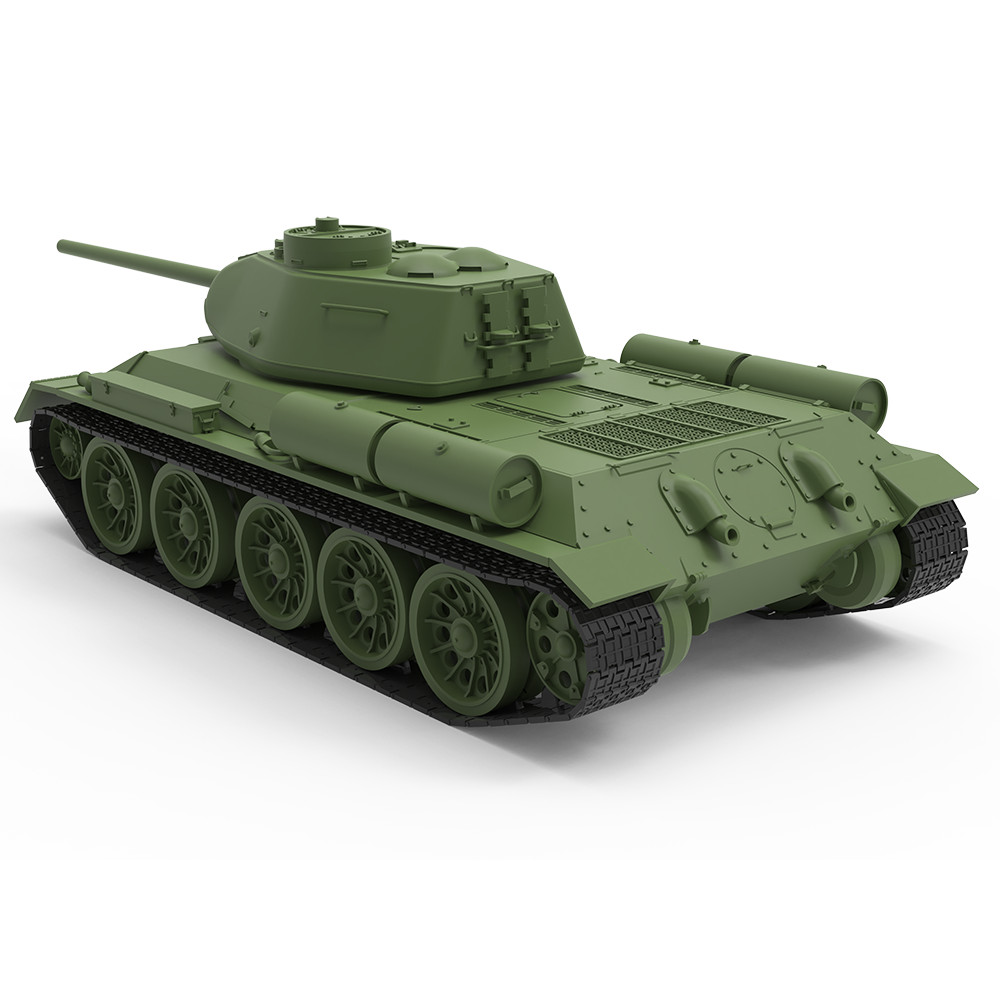 SSMODEL SS72377 1/72 Military Model Kit T-34-1 Medium Tank WOT