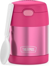 THERMOS FUNTAINER Insulated Food Jar, 10 Ounce, Kid Friendly Food Jar with Folda