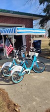 4 Wheel Tandem Bike W/cover.