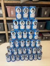 Vintage Soda Can Lot of  33  RC Cola Cans 1970s 1980'sDifferent Baseball Players