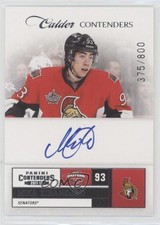 2011-12 Panini Playoff Contenders Calder 375/800 Mika Zibanejad #235 Auto 3k4