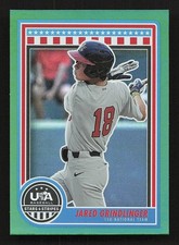 2025 Panini Stars & Stripes USA Baseball #2 Jared Grindlinger Green