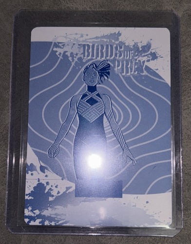 DC Annual UD 1/1 Cyan Printing Plate One Of One SIN Rare DC Card Collectible - Picture 13 of 13