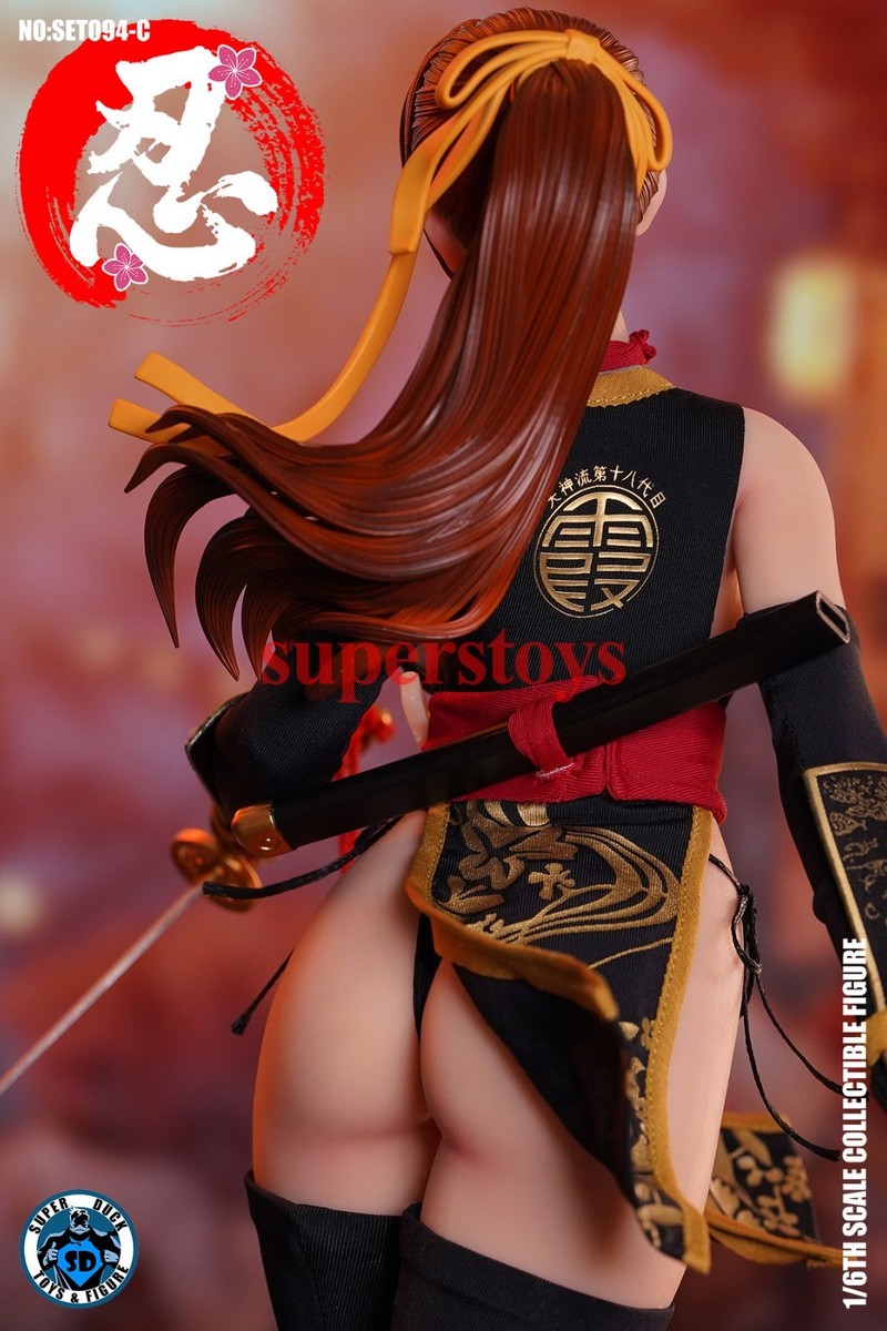Presale SUPER DUCK SET094C 1/6 Sexy Female Ninja Kasumi Action