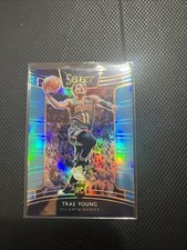 2018 2019 Panini Prizm Trae Young (RC) Light Blue 299