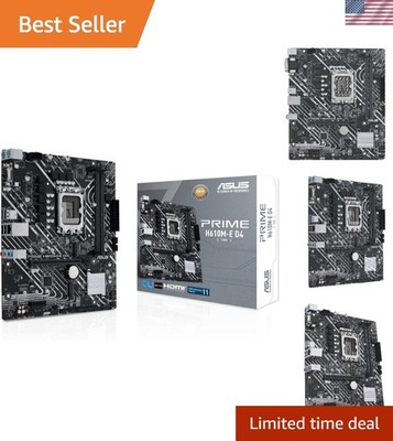 Prime H610M-E D4-CSM Motherboard - LGA 1700 for High-Performance Intel CPUs