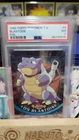 1999 TOPPS POKEMON TV FOIL #9 BLASTOISE PSA 7