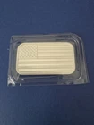 American Flag - One Ounce  .999 Fine Silver Bar