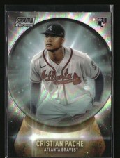 2021 Stadium Club Chrome Crystal Ball Cristian Pache #CB-7 Atlanta Braves